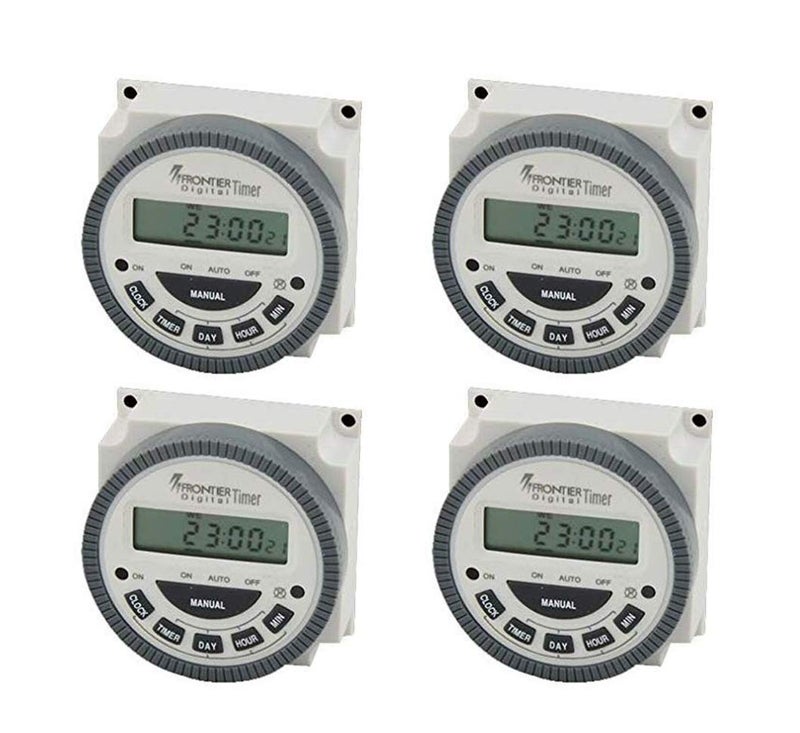 Quick Sense Digital Timer Programmable Controller TM-619-30A Set Of 4 - Image 1