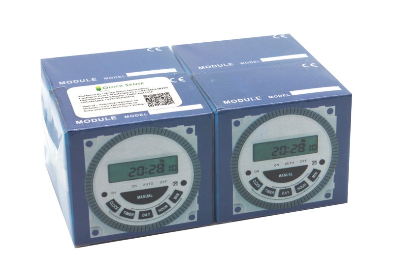 Quick Sense Digital Timer Programmable Controller TM-619-30A Set Of 4 - Image 5