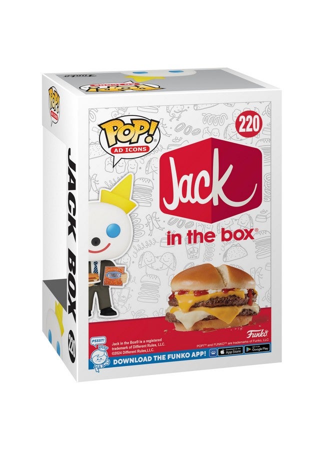 Funko POP! Ad Icon: Jack Box in The Box - Collectable Vinyl Figure - Gift Idea - Official Merchandise - for Kids & Adults - Ad Icons Fans - Model Figure for Collectors and Display - Image 3
