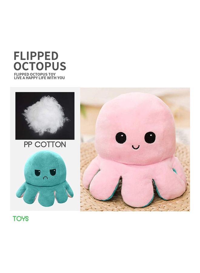 20cm Cute Cartoon Octopus Doll with Reversible Double-Sided Design - Image 3