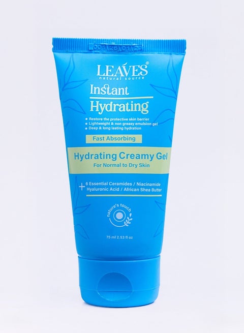 Instant Hydrating – Fast Absorbing Hydrating Creamy Gel 75ml