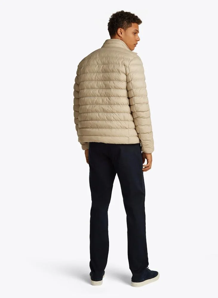 تومي هيلفيغر Zip Through Quilted Packable Jacket