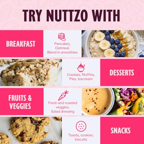 NuttZo Organic Power Fuel 7 Nuts and Seeds Butter, Smooth, Paleo and Keto Friendly, Peanut and Gluten Free, Vegan, Kosher, No Added Sugar or Oil, 12 oz Jar - Image 4