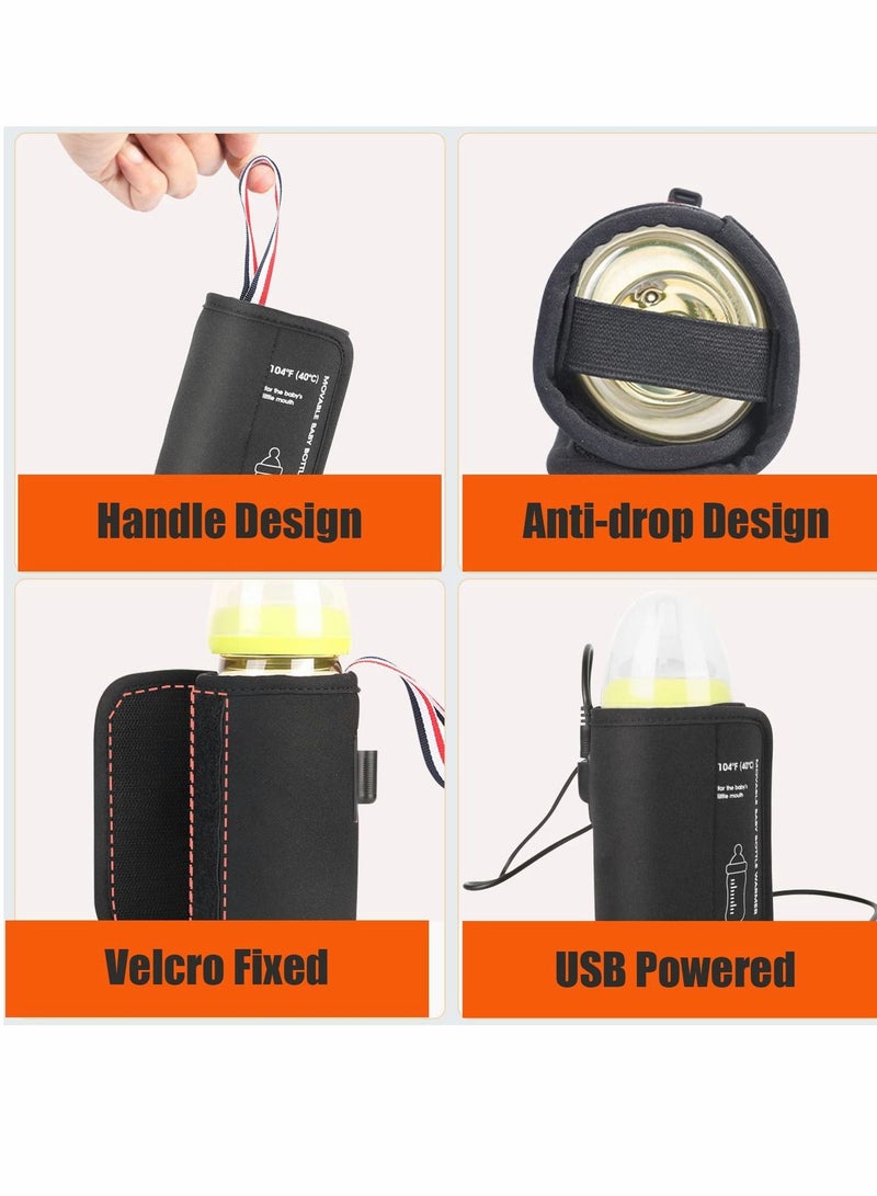 Y&D Bottle Warmer Bag, Baby Insulation Cover, Portable USB Car Insulator - Image 4