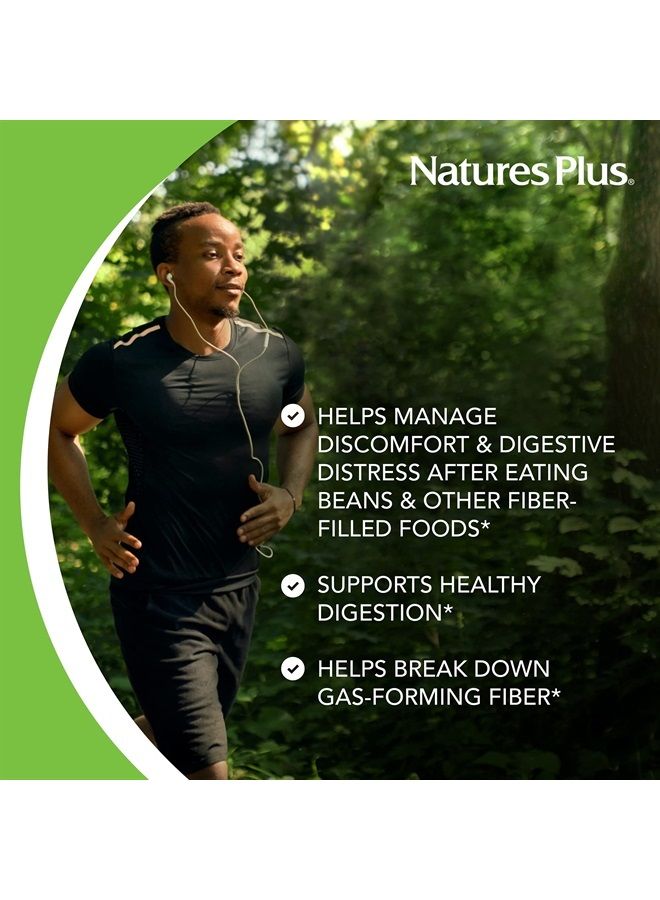 Nature's Plus NaturesPlus Say Yes to Beans Enzyme Complex - Natural Food Enzyme Supplement for Gas Relief, Digestive Aid - 60 Vegetarian Capsules (60 Servings) - Image 3