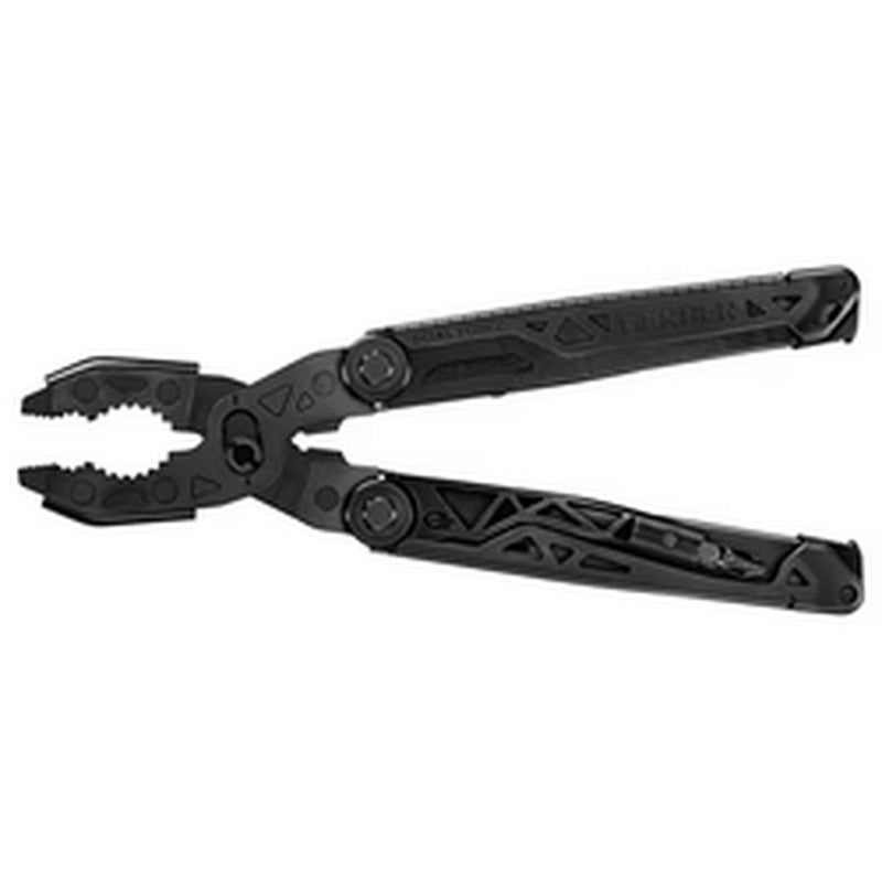 Gerber Gear Dual-Force Multitool - Heavy Duty, Center Axis Driver, Blunt Nose Pliers with Saw, Wire Cutters, Bit Storage, and More - Black - Image 5