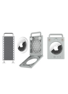 Generic For Apple Airtag Apple Tracker Anti-lost Device Locator PC Switch Safety Lock Protective Cover-Color:Gray-Applicable Model:AirTag  - Image 3