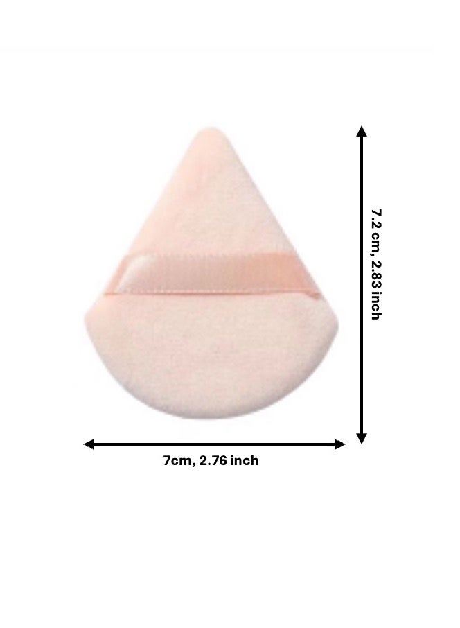 Generic 2 PCS Powder Puffs  Washable Reusable Soft Plush Powder Makeup Sponge  - Image 2