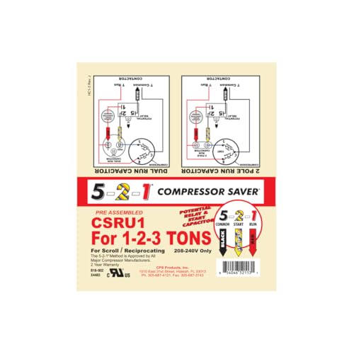 CPS 5-2-1 CSRU1 Compressor Saver for 1 to 3 Ton Units - Image 2