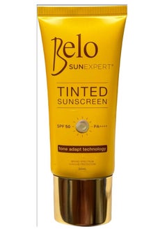 Belo Belo SUN EXPERT Tinted Sunscreen (Color Adapting Technology) 50ml with SPF  - Image 1