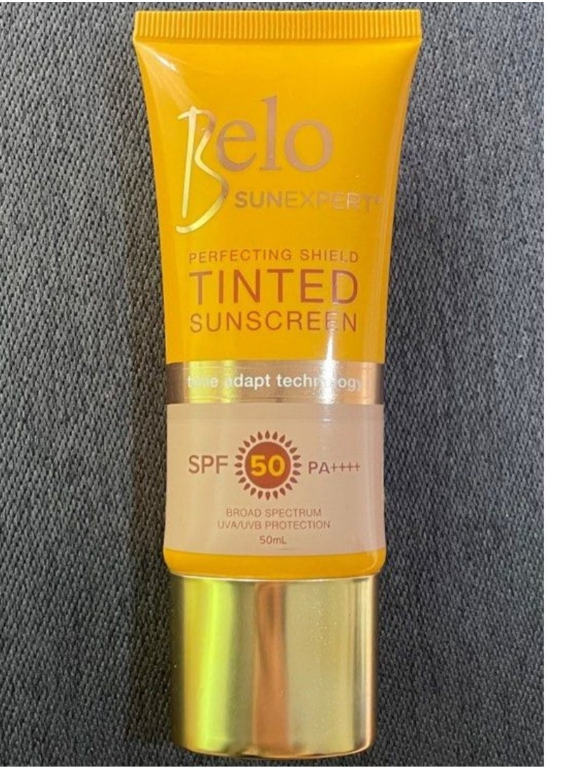 بيلو واقي الشمس الملون Belo SUN EXPERT (تقنية التكيف مع اللون)50مل مع عامل حماية من الشمس  - Image 3
