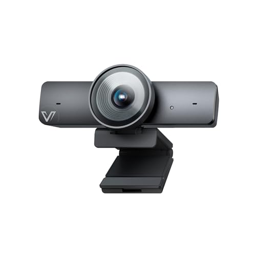 v AV Access AV Access 4K Conference Room Camera 118 CMOS Gesture Control Auto Framing Presenter Tracking Individuals Gallery Dual NoiseCanceling Mics Privacy Cover 120 FOV ePTZ 5X Zoom Webcam - Image 1