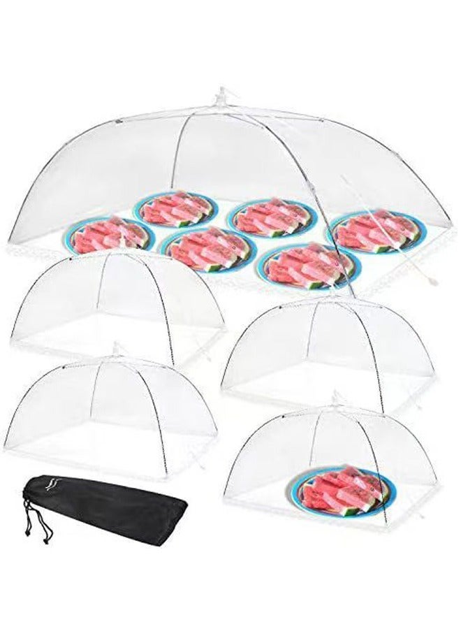 Pop-Up Mesh Food Cover Set White  - Image 2