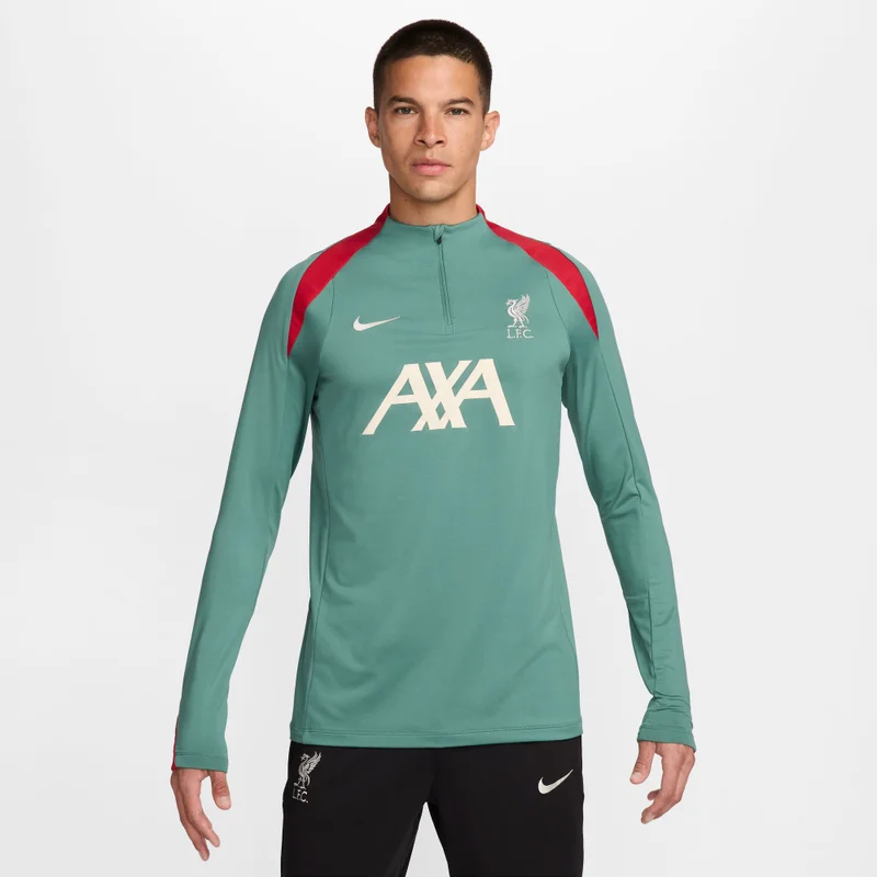 Nike Green Men's Liverpool Dri-FIT Strike Drill Football Top for Men | Best Price UAE