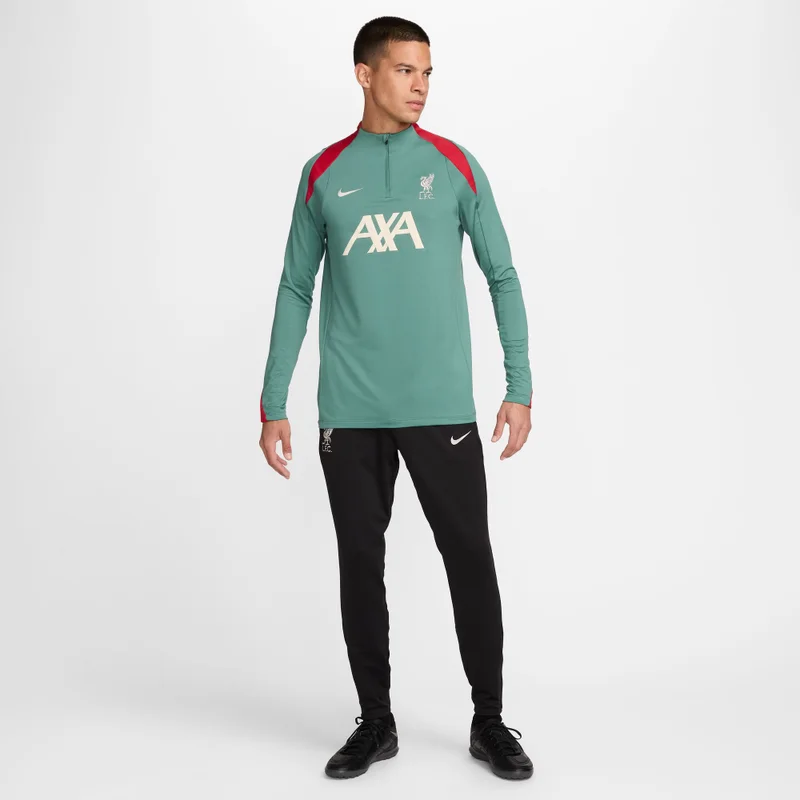 Nike Green Men's Liverpool Dri-FIT Strike Drill Football Top for Men | Best Price UAE