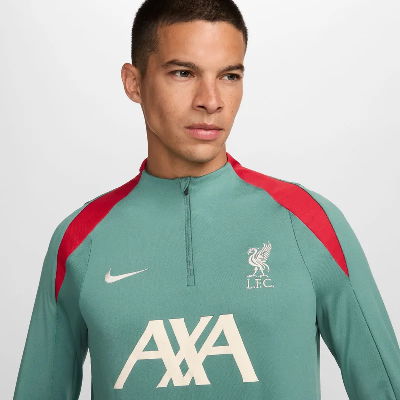 Nike Green Men's Liverpool Dri-FIT Strike Drill Football Top for Men | Best Price UAE