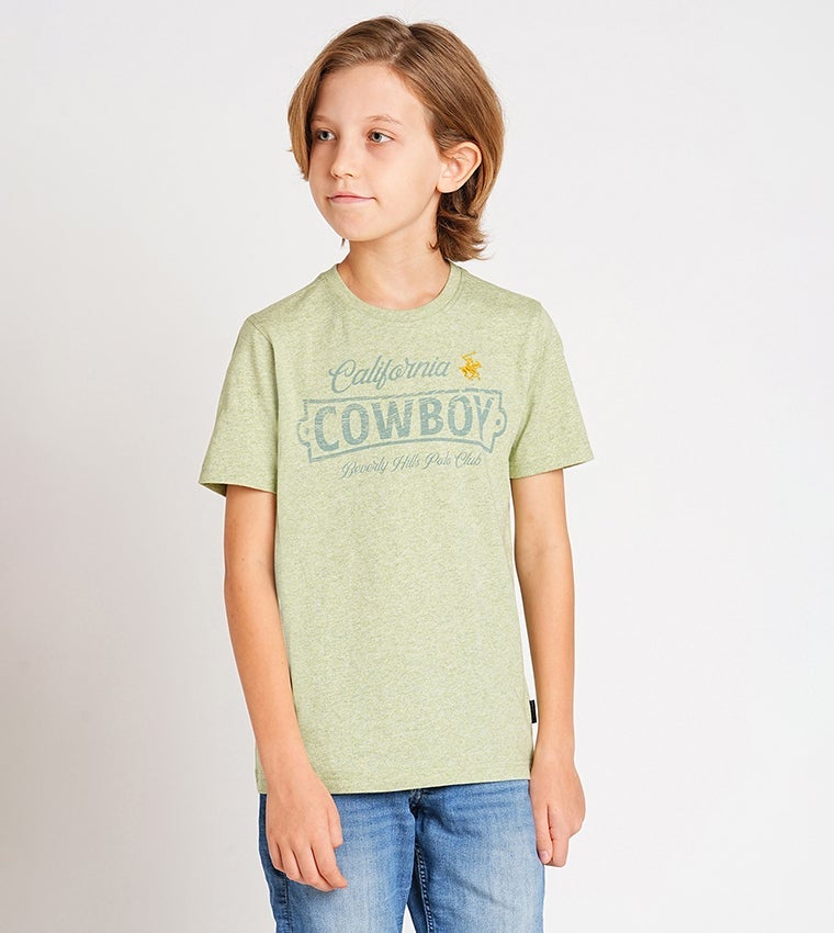 Typography Printed  Casual T-shirt