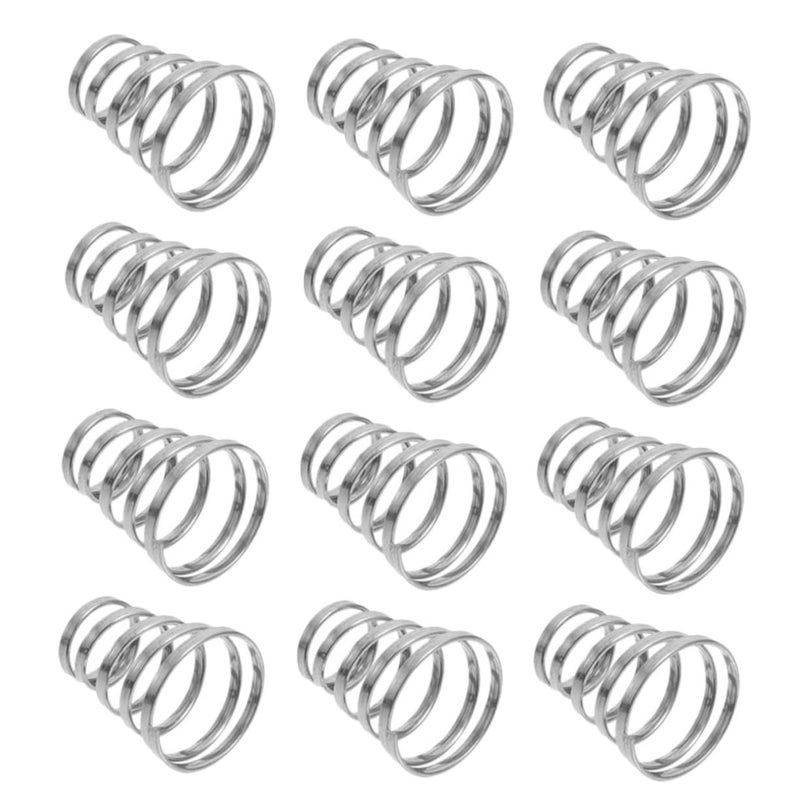 Stainless Steel Bike Skewer Springs 12pcs Hub Replacement for Mountain Road Bikes - Image 2