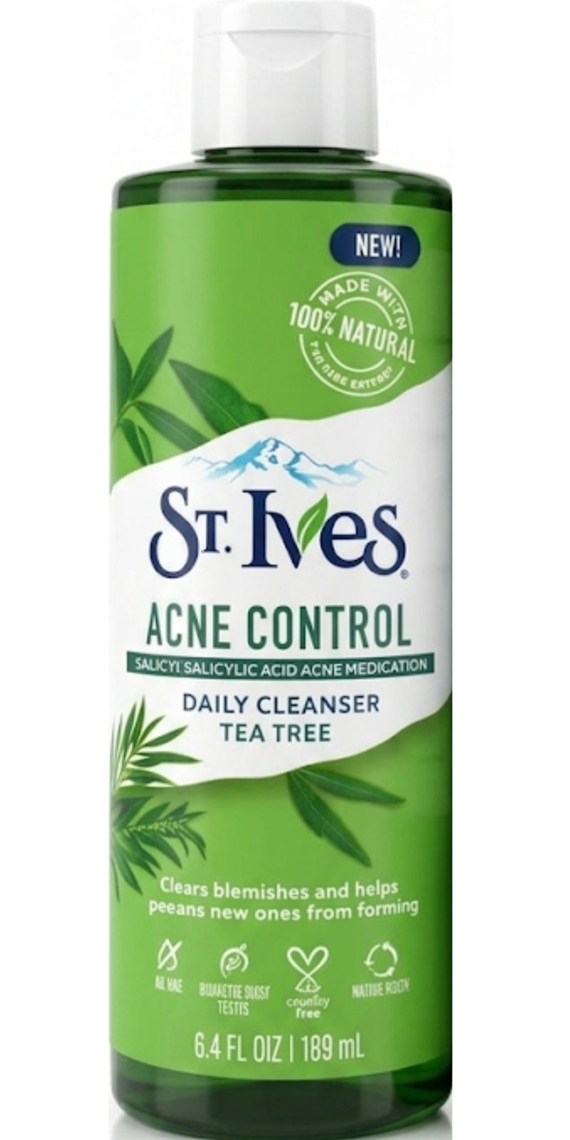 Acne Control Daily Cleanser Tea Tree 189ML
