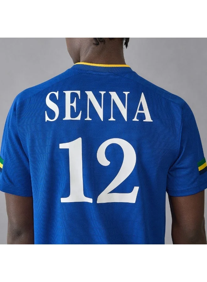 Ayrton Senna  AS FW MENS STRIPE SPORTS TEE for Men | Best Price UAE