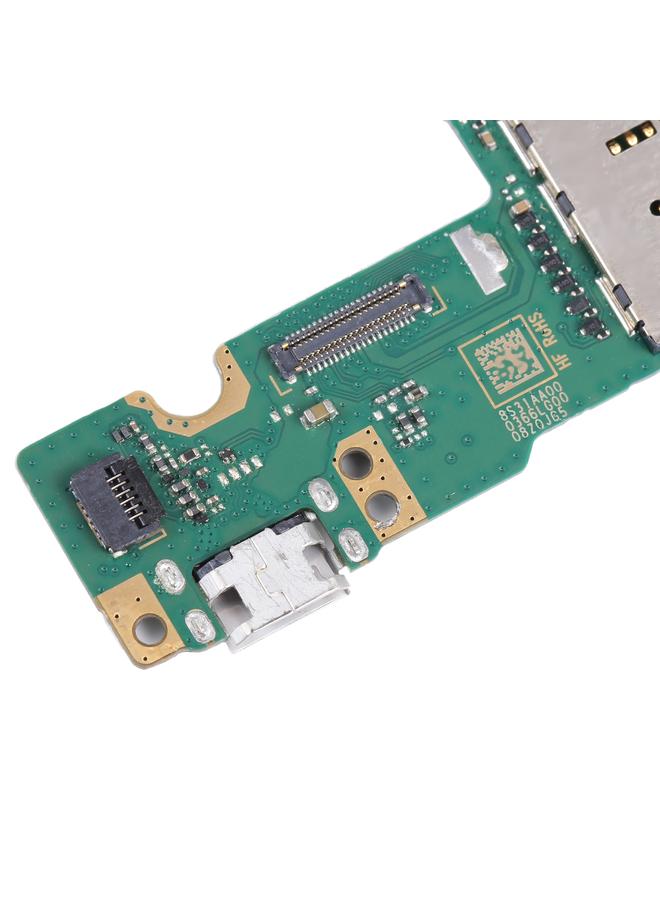 erorex For Lenovo Tab M10 HD TB-X505 Original Charging Port Board With SIM Card Holder Socket - Image 4