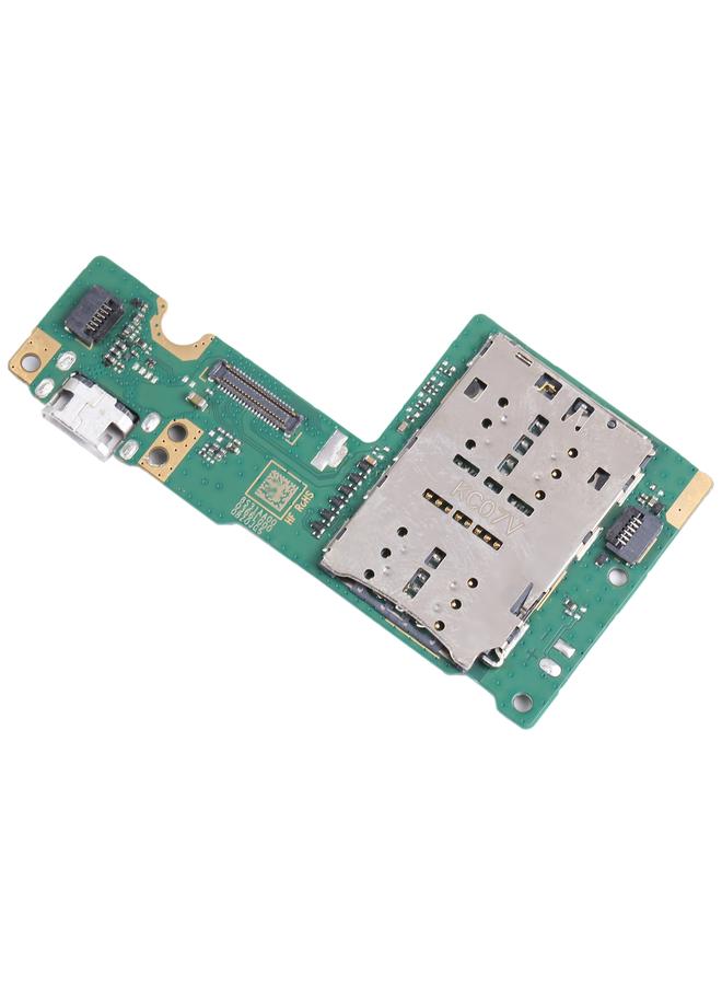 erorex For Lenovo Tab M10 HD TB-X505 Original Charging Port Board With SIM Card Holder Socket - Image 2