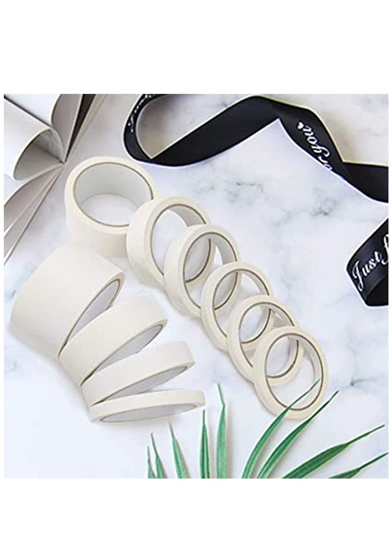 KASTWAVE Masking Tape for Painting, 10 Pack Artist Decorators Masking Tape for Decorating Models Walls Spray DIY Painter's Tape - Image 4