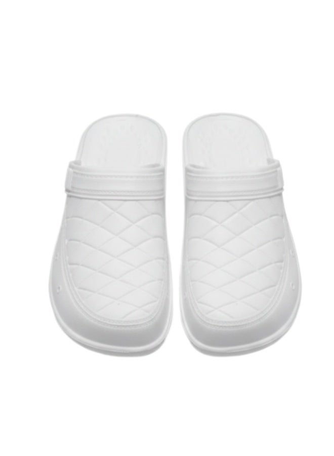 Rubber shoes Men's/Women's - White Open Back