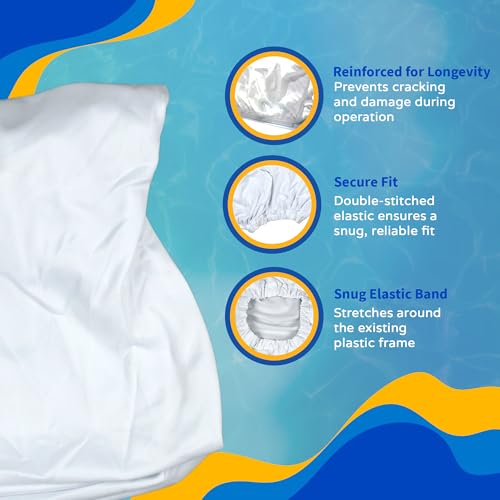 Blue Wave Aquafirst & Aquabot Pool Cleaner Replacement Filter Bag,White - Image 4