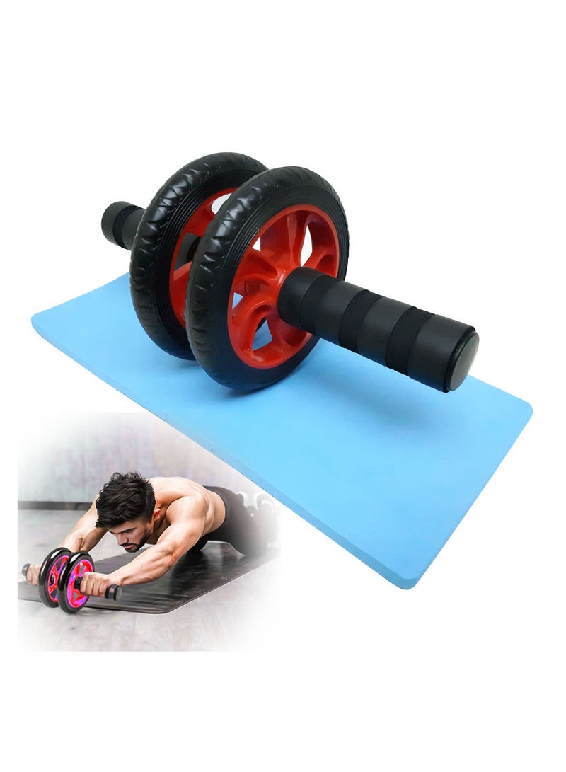 Spall Abs Workout Core Trainer Body Shape Training Abdominal Roller Exercise Wheel Fitness Equipment Double Wheel Abs Carver For Abs Workout - Image 3