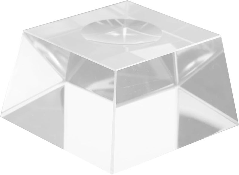 قاعدة كرة الكريستال شفافة القاعدة لعرض كرة زجاجية حامل زخرفي - Image 2