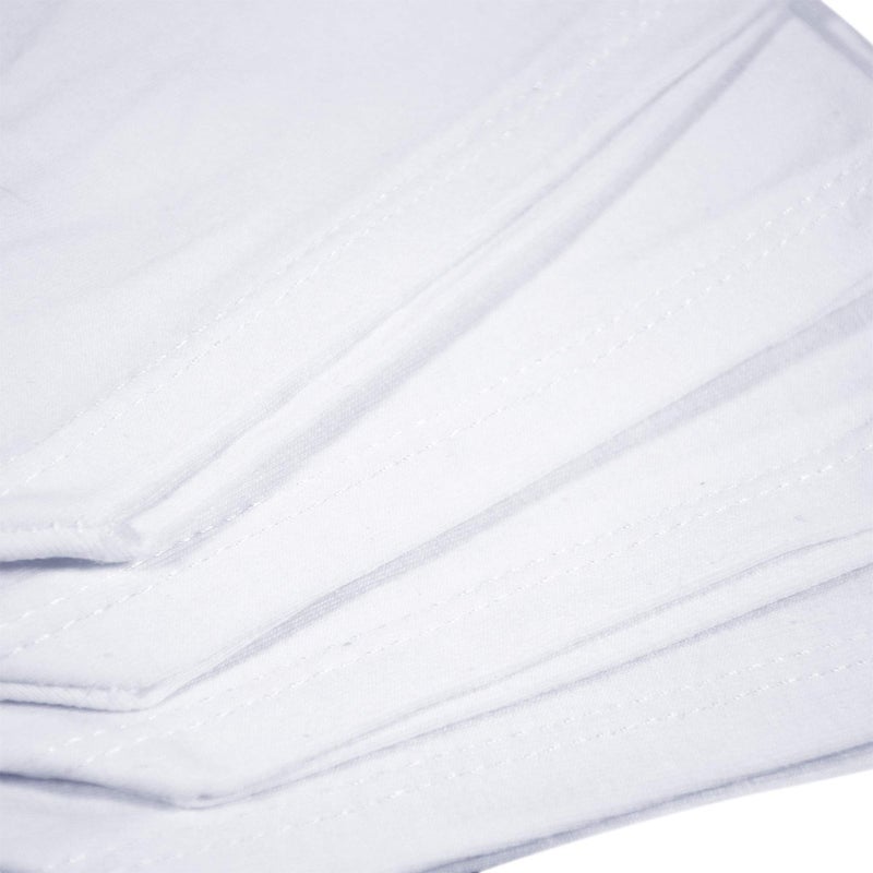 Eurow جوارب يوروب المرطبة من القطن والإسباندكس لعلاج جفاف القدمين، ترطيب عميق، وعلاج للعناية بالبشرة مثل السبا، مثالية للكعب المتشقق والجلد الخشن، مجموعة من 2 زوج، أبيض - Image 3