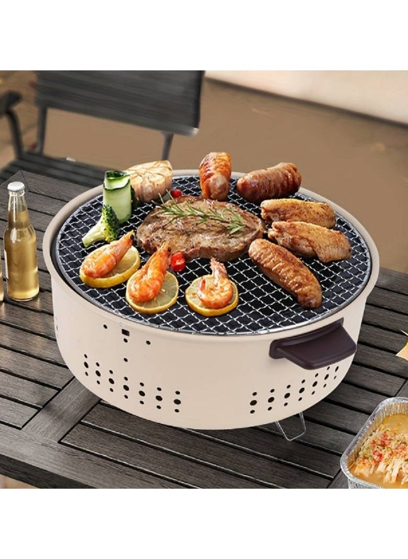 Generic Barbecue Stove, Lasting Portable Charcoal Barbecue Grill for Home for Camping  - Image 1