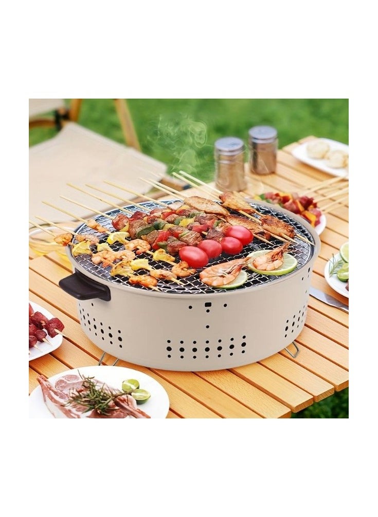 Generic Barbecue Stove, Lasting Portable Charcoal Barbecue Grill for Home for Camping  - Image 3