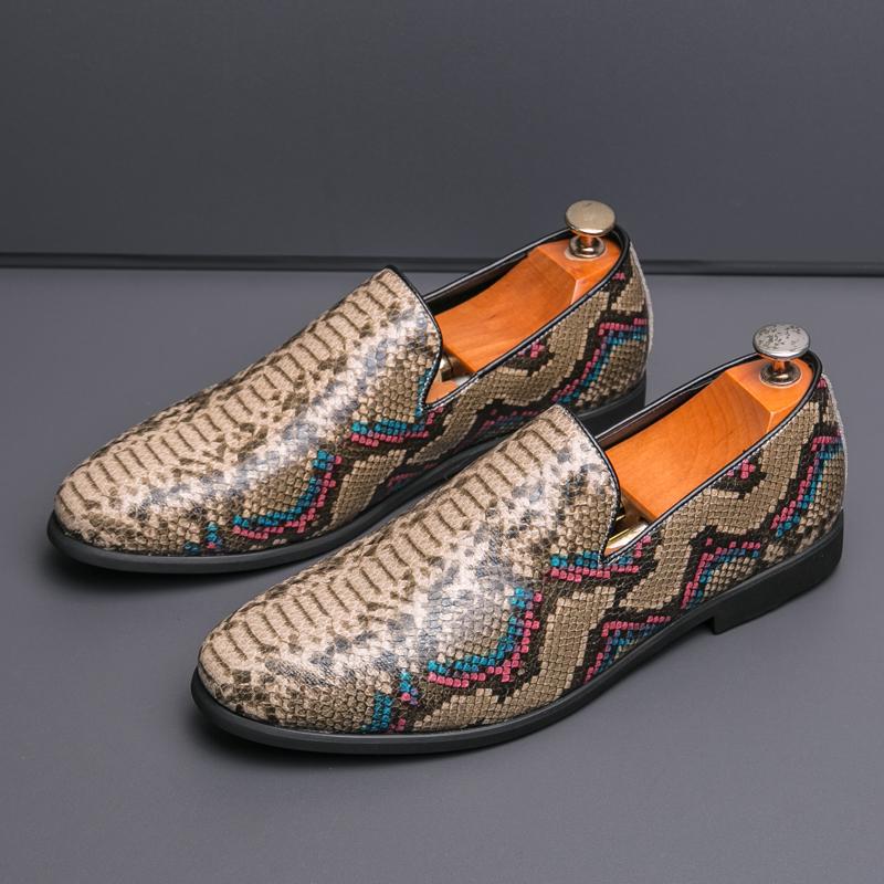 Slip-On Loafers Men'S Business Casual Leather Shoes Tassel Autumn British Style High-End Wedding Groom'S Shoes Large Size - Image 1