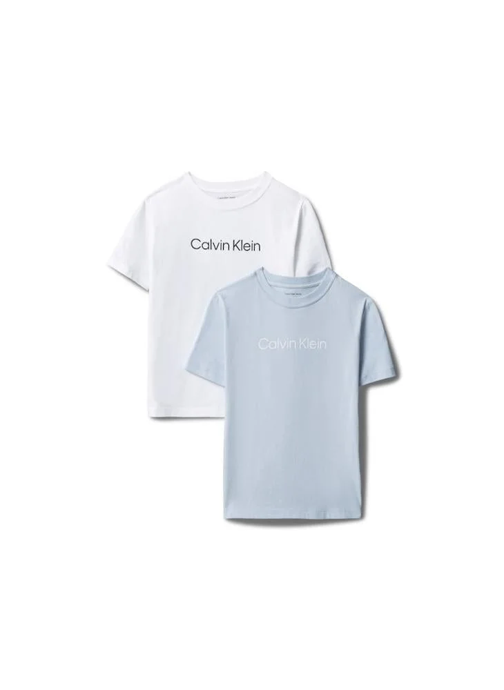 Calvin Klein Jeans 2-Pack Logo Crew Neck T-Shirts