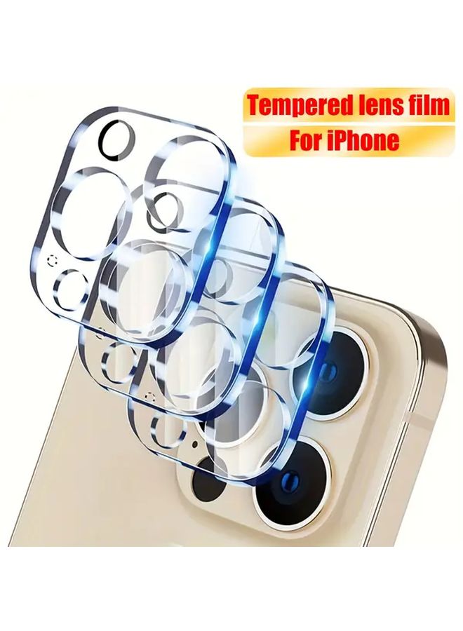 3 Pack HD Anti Scratch Camera Lens Protector Film For iPhone 14 Pro - Image 2