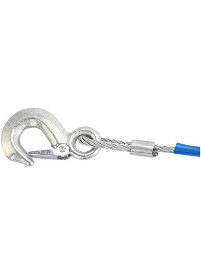 Heavy Duty Car Tow Rope 4M – High Strength Steel Wire Towing Cable with Safety Hook for Emergency Use - Image 3