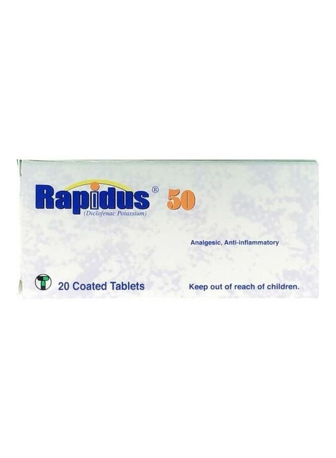 Rapidus 50Mg Tab 20S