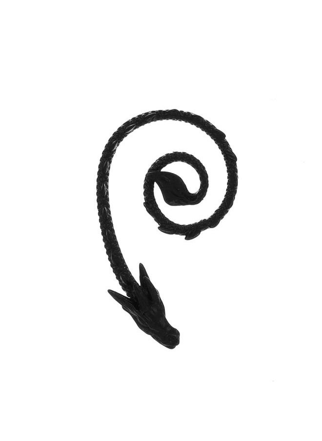 Generic Europe And The United States Hot- Retro Punk Elf Dragon Ear Hanging Single Creative Metal Cat Bat Holeless Ear Bone Clip 