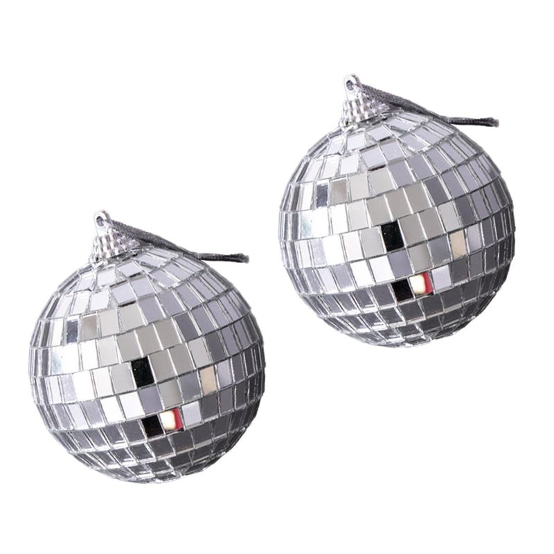Shiny Reflective Mirror Decorative Props 2PCS for Photography Makeup Jewelry Display - Image 2