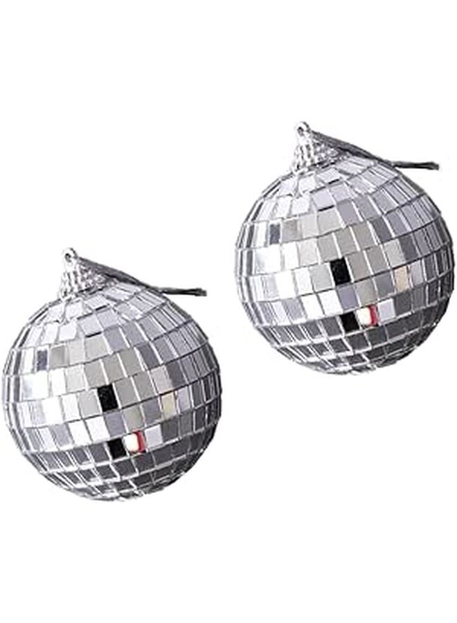 Shiny Reflective Mirror Decorative Props 2PCS for Photography Makeup Jewelry Display - Image 1