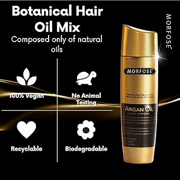 MORFOSE زيت شعر الأركان الفاخر من مورفوز 100 مل - Image 5