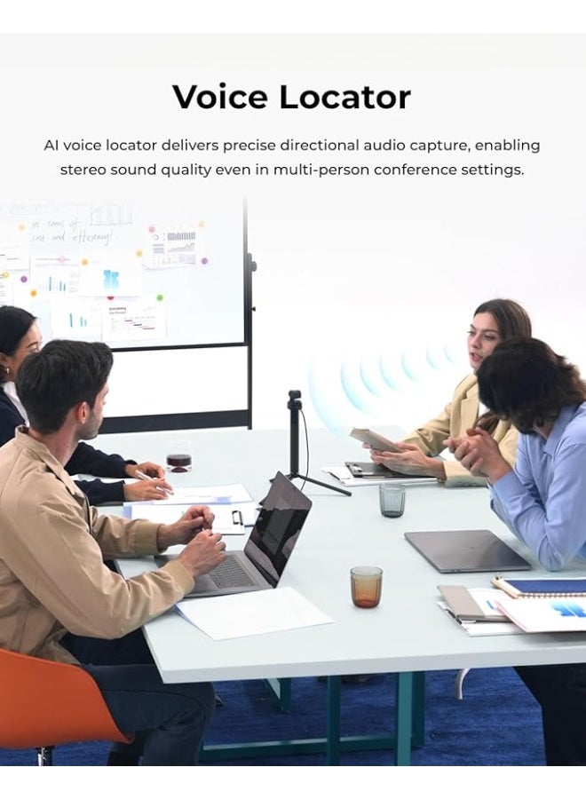 OBSBOT Tiny 3 Lite AI-Powered Spatial Audio 4K Webcam - Compact AI Tracking PTZ Camera with 1/2" Sensor, Tri-Mic, Voice Control, 120FPS, HDR, Webcam for PC, Mac, Laptop, Streaming, Meeting, Switch 2 - Image 5