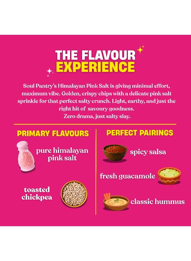 مخزن الروح باقة سول بانترى "رقائق لا تكذب" – رقائق عالية البروتين مع قوام مقرمش مليء بالبروتين، وجبة خفيفة نباتية منخفضة السعرات الحرارية، ملح الهيمالايا الوردي، بيري بيري، جبن وثوم (باقة متنوعة 3 نكهات) - Image 5