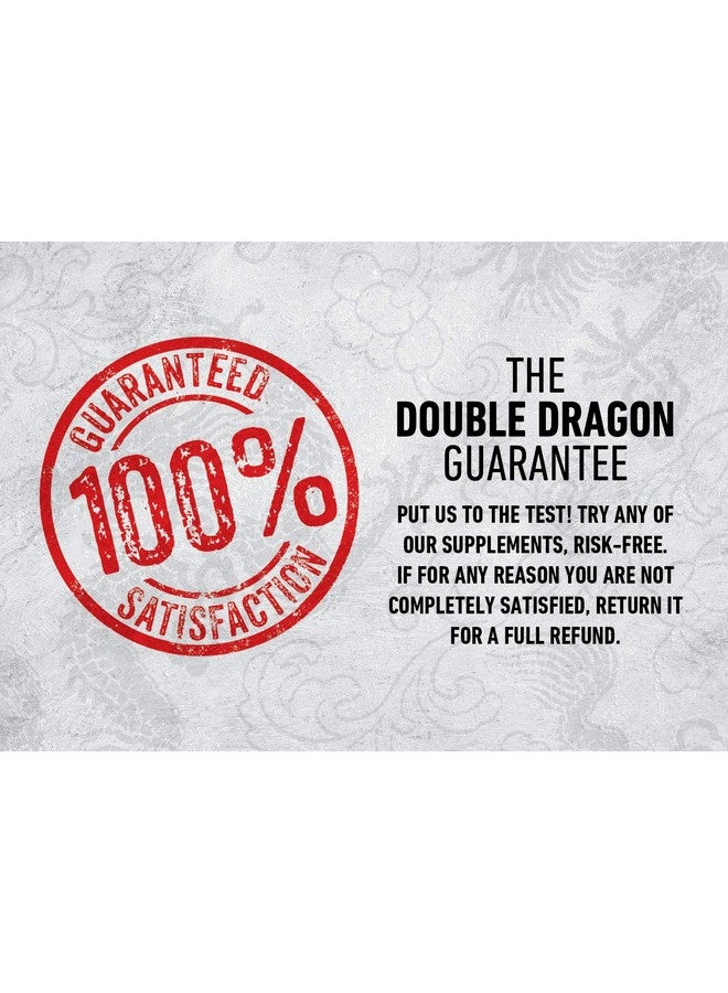 دبل دراجون أورجانيكس مكمل تعزيز أكسيد النيتريك من Double Dragon Organics، بتركيز 1600 مجم من إل-أرجينين، ومالات السيترولين، وألفا كيتوغلوتارات (60 قطعة، زجاجة واحدة) - Image 4