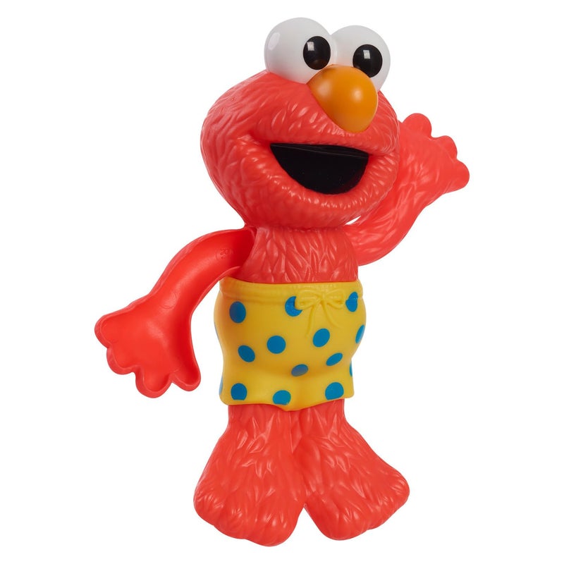 Sesame Street Swim and Splash 7-inch Elmo Wind Up Bath and Pool Toy, Kids Toys for Ages 2 Up by Just Play - Image 4