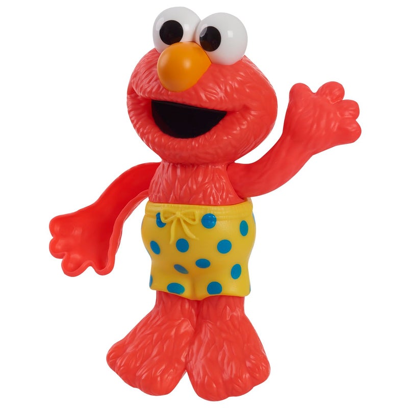 Sesame Street Swim and Splash 7-inch Elmo Wind Up Bath and Pool Toy, Kids Toys for Ages 2 Up by Just Play - Image 5