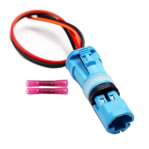 LIZAPUS ABS Wheel Speed Sensor Connector Plug Compatible with X5 E53 MINI Cooper R50 R52 R53 R60 Harness Pigtial 34526756379 34526752016 61131392248 - Image 1