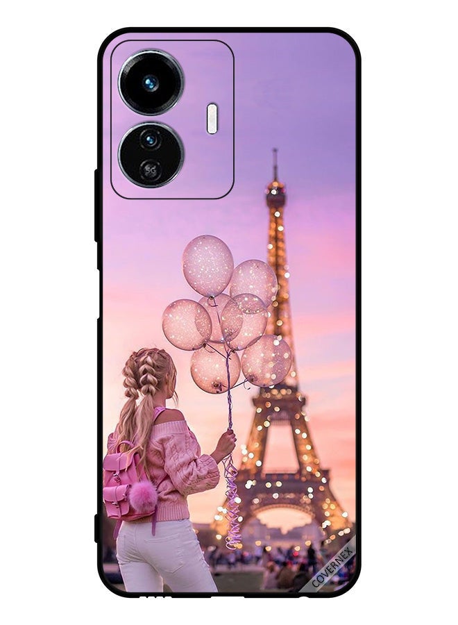 Covernex Protective Case Cover For vivo Y77 Girl Holding Balloons - Image 1